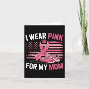 Tarjeta Uso Rosa Para Mi Mamá Sneakers Niños De Bandera Es