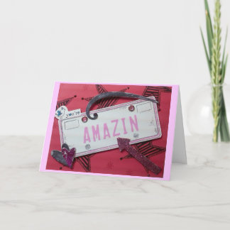 Tarjeta Usted es Amazin'!
