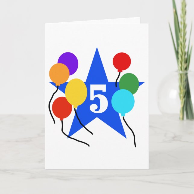 Tarjeta Usted es las 5tas camisetas y regalos del (Anverso)