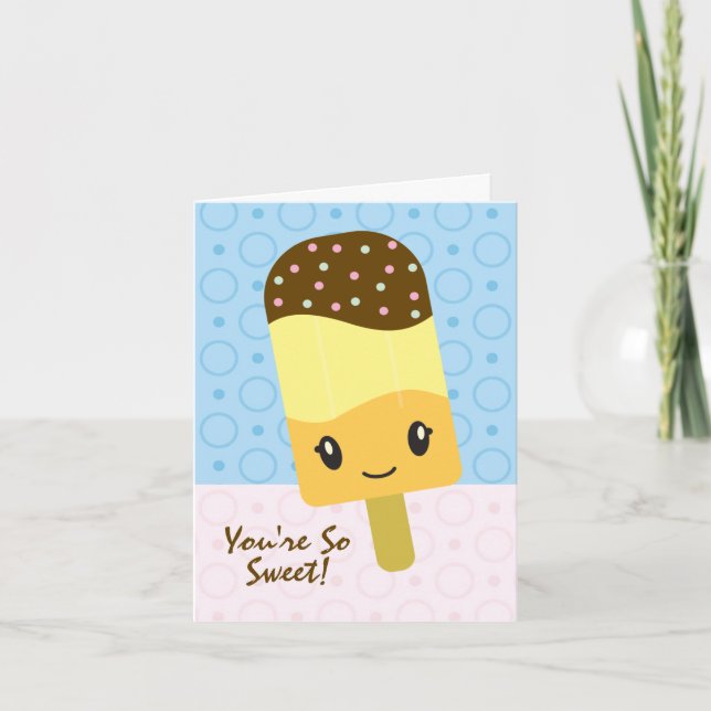 Tarjeta Usted es Notecard tan dulce (Anverso)