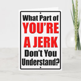 Tarjeta Usted es un tirón