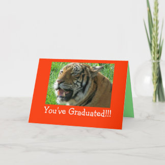 Tarjeta ¡Usted ha graduado!!!