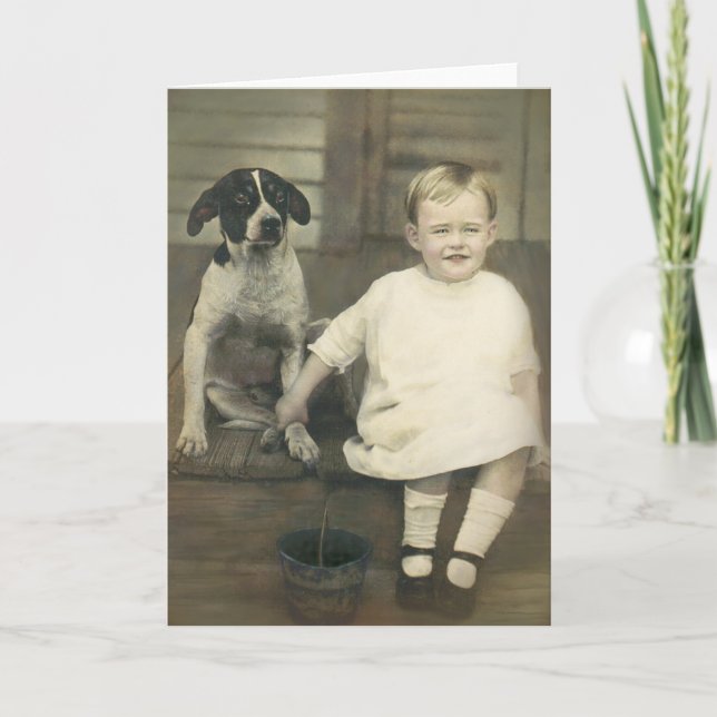 Tarjeta Usted tiene un asimiento en mí (Anverso)