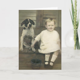 Tarjeta Usted tiene un asimiento en mí