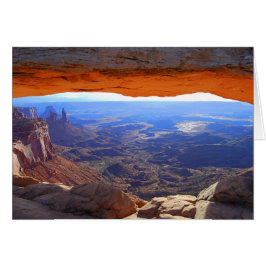 Tarjeta Utah Mesa Arch