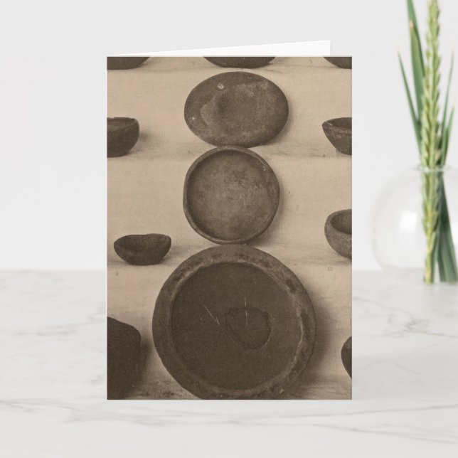 Tarjeta V Buques de piedra, So California (Anverso)