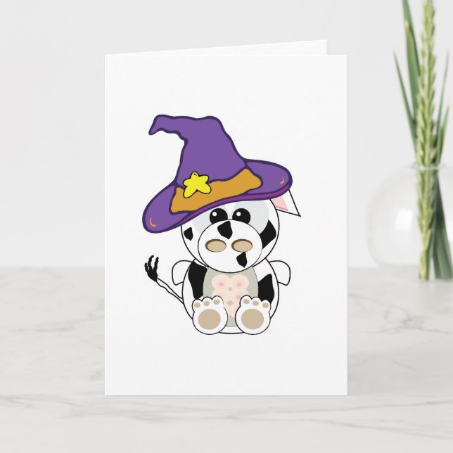 Tarjeta Vaca Bruja Tontorrona (Anverso)