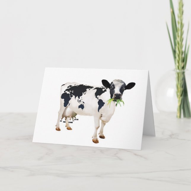 Tarjeta Vaca lechera (Anverso)