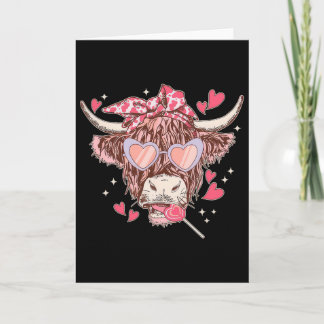 Tarjeta Vaca Novilla Occidental Gafas De Sol Divertidas Co