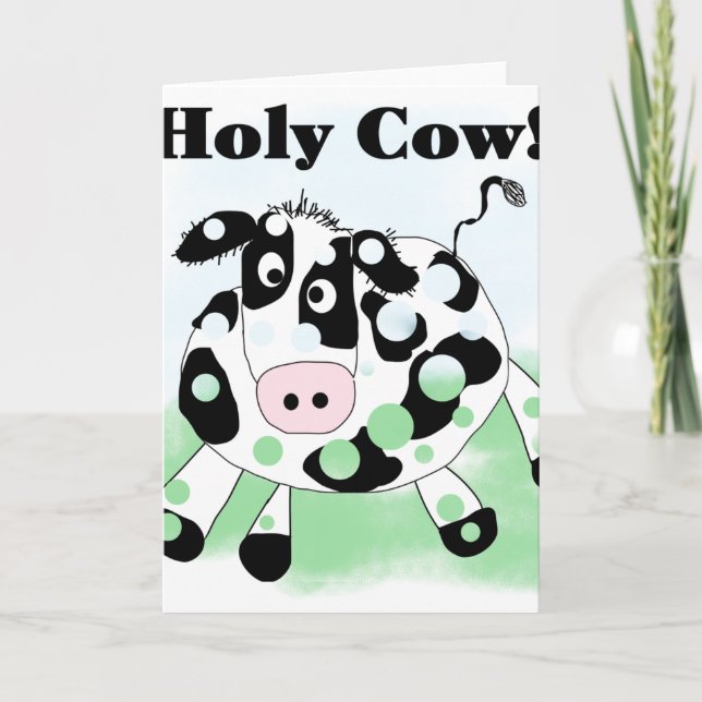 Tarjeta Vaca santa (Anverso)