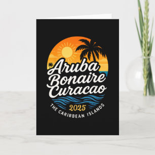 Tarjeta Vacaciones Crucero Islas Abc Aru Bonaire Curazao 2