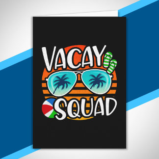 Tarjeta Vacaciones de amigos - Viaje de parejas - Vacacion