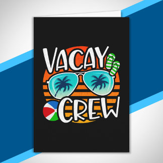Tarjeta Vacaciones de amigos - Viaje de parejas - Vacacion