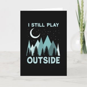 Tarjeta Vacaciones de Cita de Camping