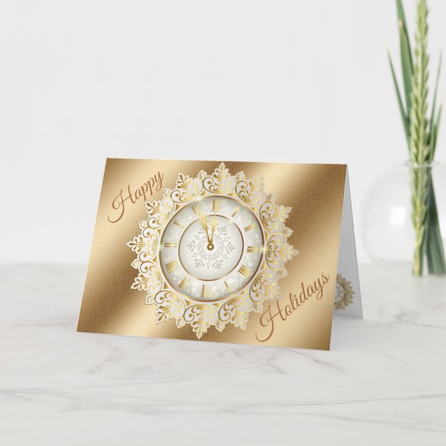 Tarjeta Vacaciones de Gold Happy (Anverso)