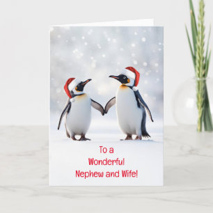 Tarjeta Vacaciones de sobrinos y Navidades de esposas mata