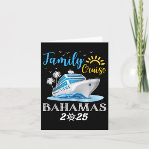 Tarjeta Vacaciones de Squad Matching 2025 de Family Cruise