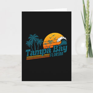 Tarjeta Vacaciones de verano en la playa de Tampa Y Florid