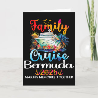 Tarjeta Vacaciones en crucero por Bermudas en familia Berm