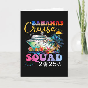 Tarjeta Vacaciones en Familia Hamas Cruise 2025 Grupo de S
