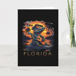 Tarjeta Vacaciones en Florida Caimán Lindo