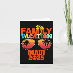 Tarjeta Vacaciones en Maui 2025 Vacaciones familiares 2025