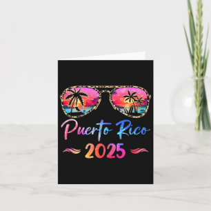 Tarjeta Vacaciones en Puerto Rico 2025 Grupo Familiar