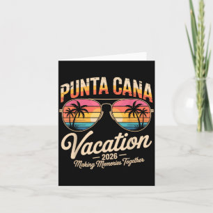 Tarjeta Vacaciones en Punta Cana 2026 Creando Recuerdos Ve