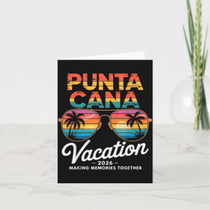 Tarjeta Vacaciones en Punta Cana 2026 Creando Recuerdos Ve