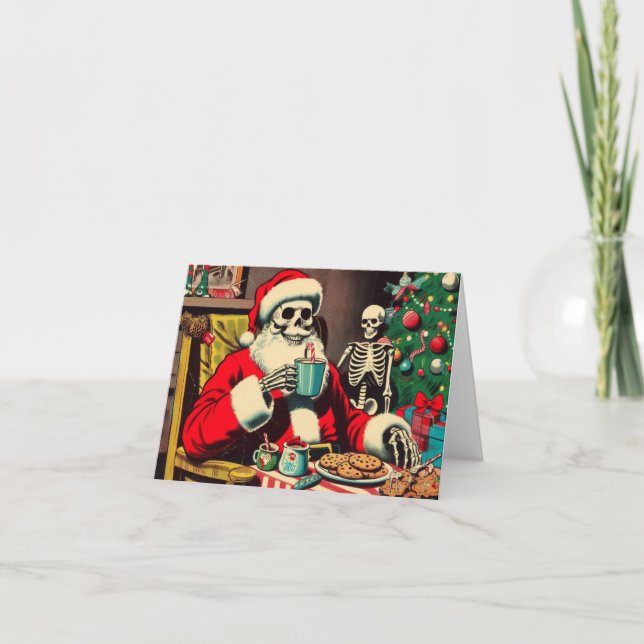 Tarjeta Vacaciones en Santa Claus (Anverso)