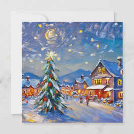 Tarjeta Vacaciones en Winter Village