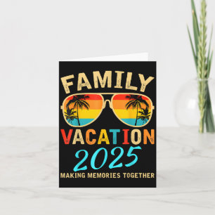 Tarjeta Vacaciones Familiares 2025 Playa Combinando Vacaci