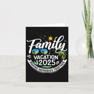 Tarjeta Vacaciones Familiares 2025 Playa Familia Verano Co