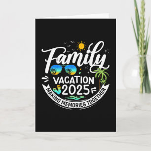 Tarjeta Vacaciones Familiares 2025 Playa Familia Verano Co