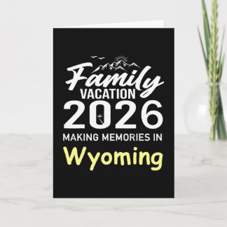 Tarjeta Vacaciones Familiares 2026 Creando Recuerdos Veran