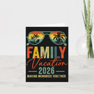 Tarjeta Vacaciones familiares 2026 playa coincidiendo con