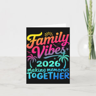 Tarjeta Vacaciones Familiares 2026 Playa Familia Verano