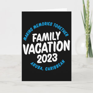 Tarjeta Vacaciones Familiares Aruba 2023
