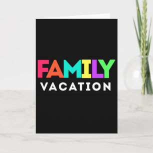 Tarjeta Vacaciones Familiares Coincidentes 1 