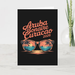 Tarjeta Vacaciones familiares con amigos en Aruba Bonaire