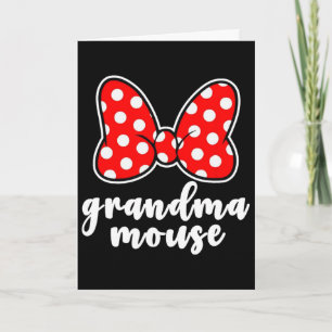 Tarjeta Vacaciones familiares de la abuela ratón - Diverti
