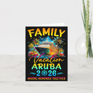 Tarjeta Vacaciones Familiares en Aruba 2026 Grupo de Veran
