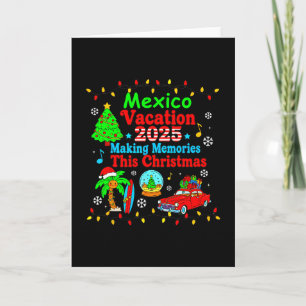Tarjeta Vacaciones Familiares en México 2025 Creando Recue