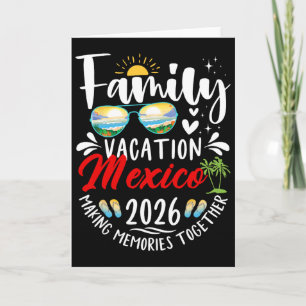 Tarjeta Vacaciones Familiares en México 2026 Creando Recue