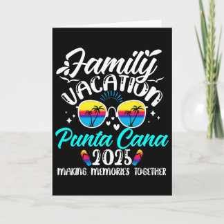 Tarjeta Vacaciones Familiares en Punta Cana 2025 Creando R