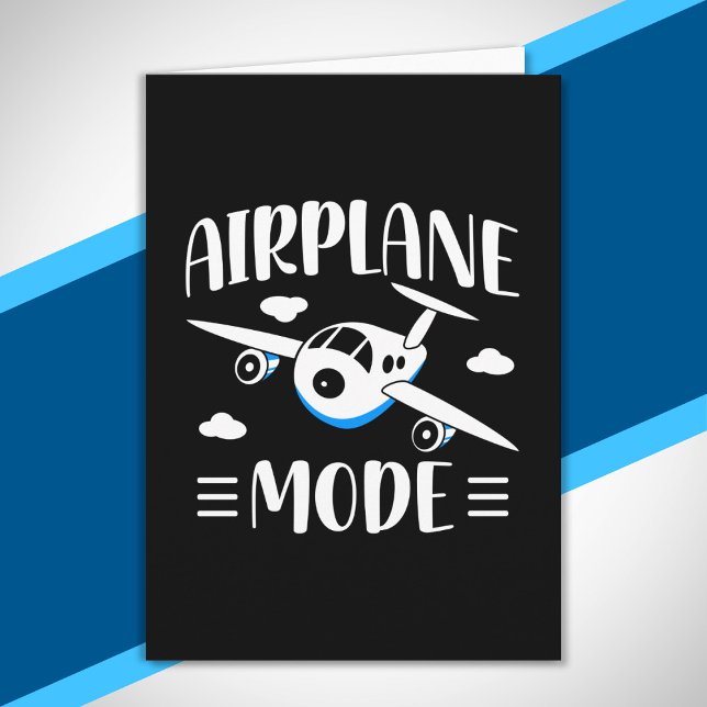 Tarjeta Vacaciones familiares - Volando con niños - Modo a (Subido por el creador)