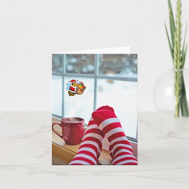 Tarjeta Vacaciones Happ-Bee. (Anverso)