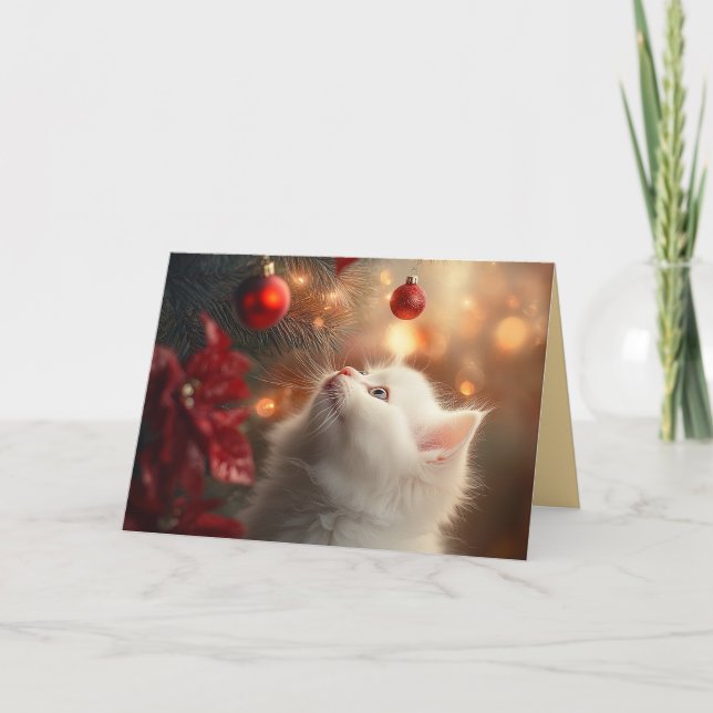 Tarjeta Vacaciones para navidades (Anverso)
