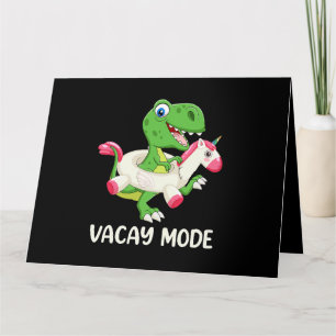 Tarjeta Vacaciones Vacay Mode Family Beach Vacation Cute D