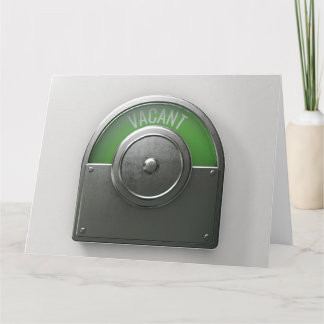 Tarjeta Vacante Indicador de Hielo